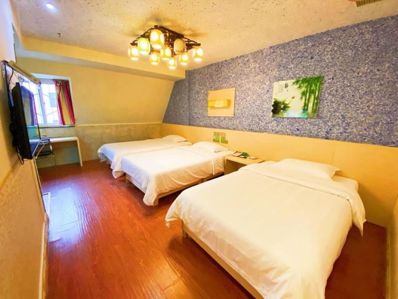 Greentree Alliance Shandong Zibo Zhangdian Xiaoshangpin Renmin Road Hotel Exterior foto